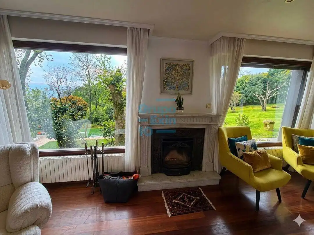 Sala de estar de Casa o chalet en venta en Hondarribia con Jardín privado, Terraza y Trastero