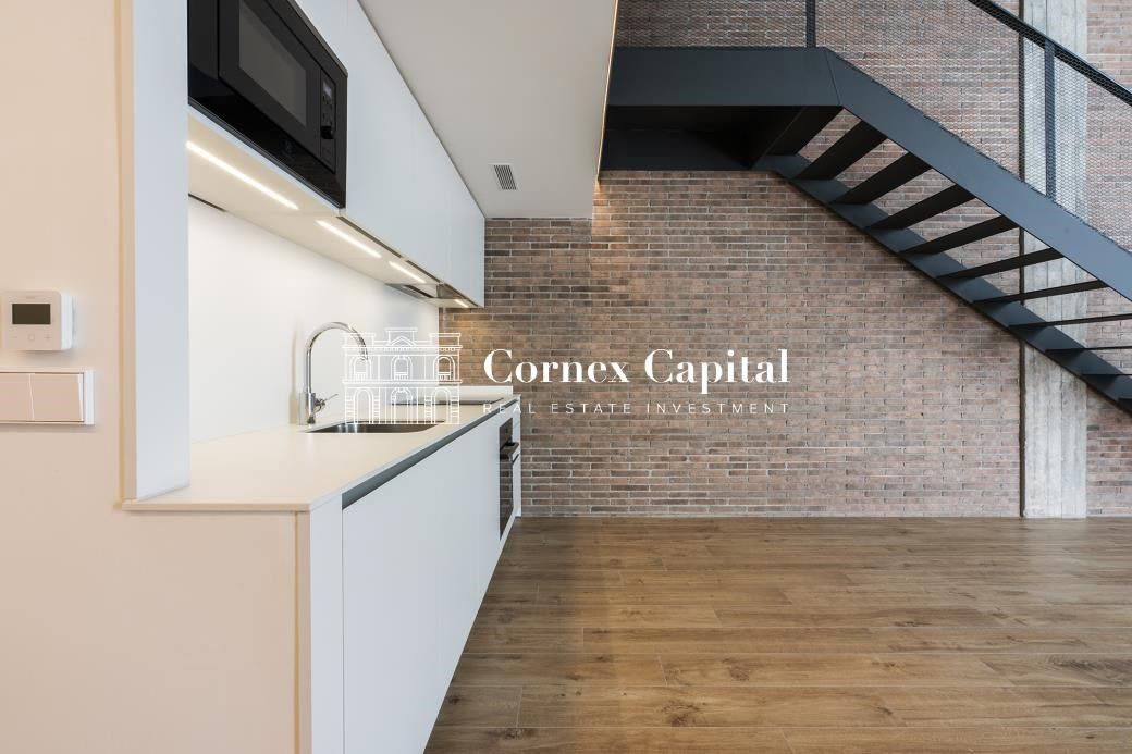 Cuina de Dúplex en venda en  Barcelona Capital amb Aire condicionat, Calefacció i Terrassa
