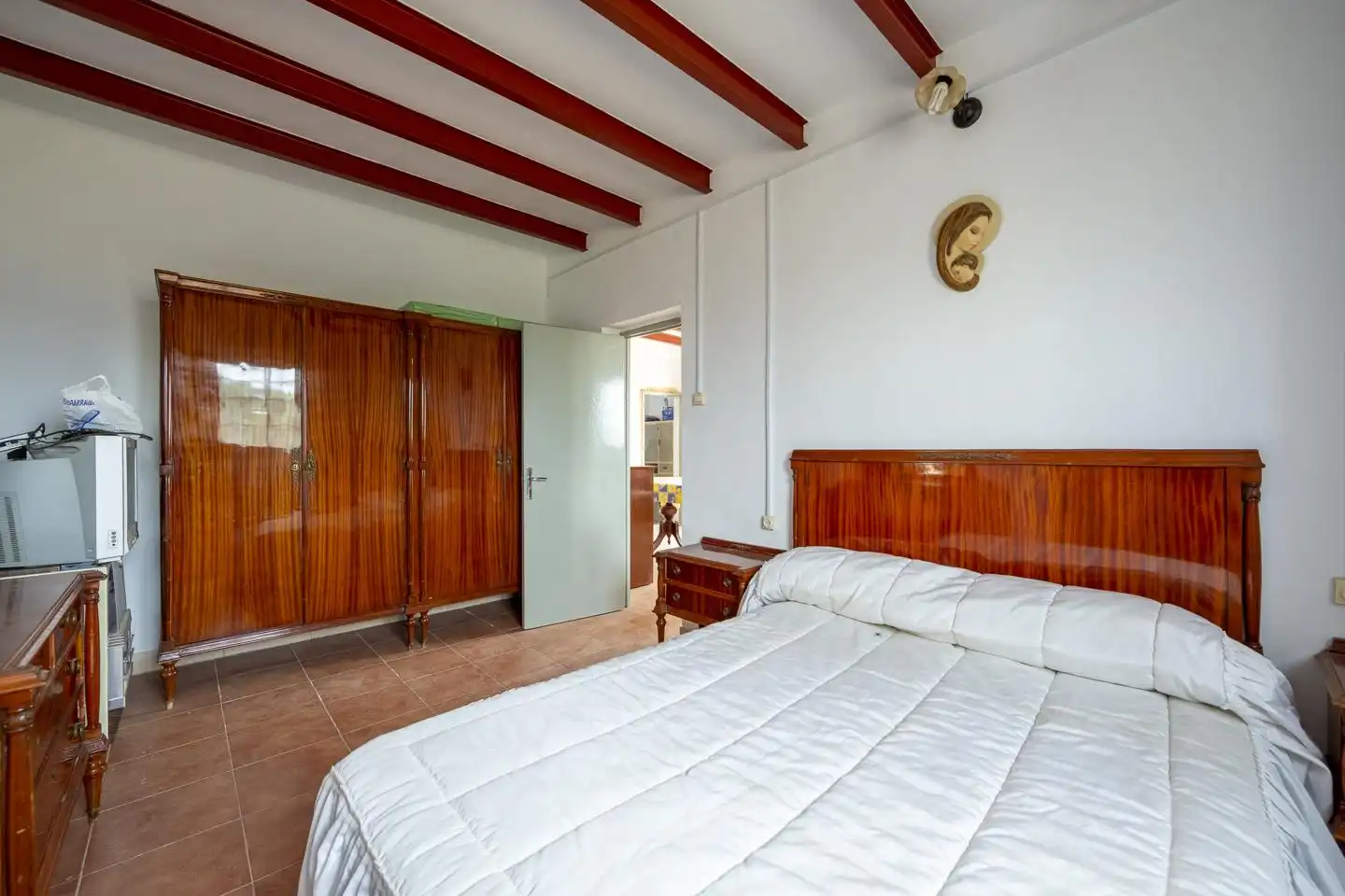 Habitación de Finca rústica en venta en Turrillas con Jardín privado, Terraza y Trastero