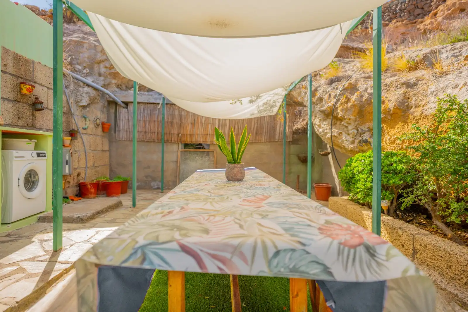 Terrace of Country homes for rent in Güímar