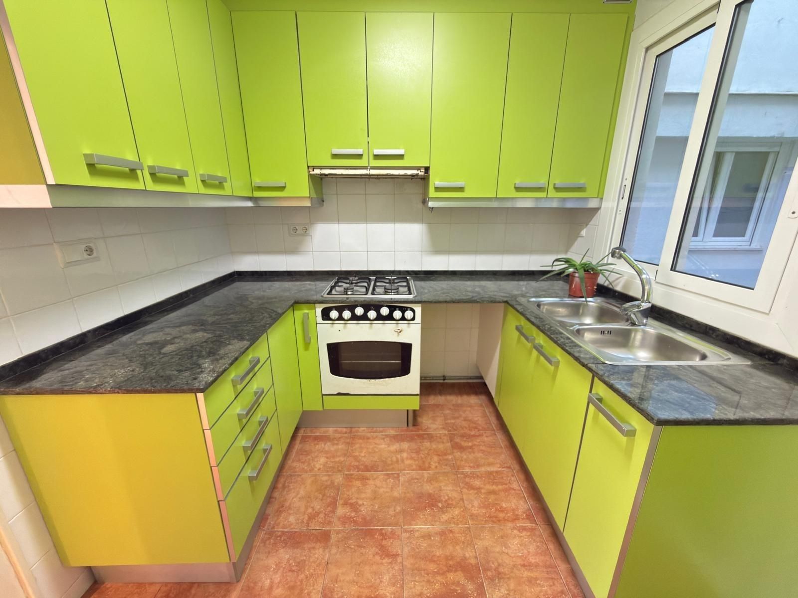Kitchen of Flat for sale in Igualada  with Heating, Parquet flooring and Terrace