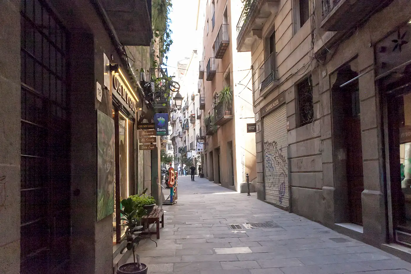 Außenansicht von Wohnung zum Verkauf in Barcelona mit Klimaanlage, Möbliert und Balkon