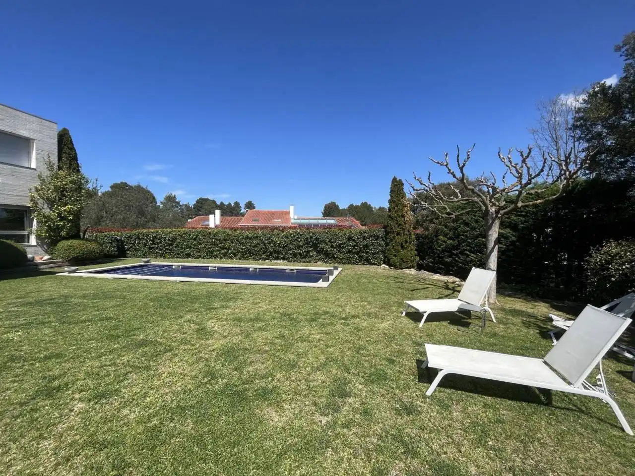 Jardí de Casa o xalet en venda en Girona amb Aire condicionat, Calefacció i Jardí privat