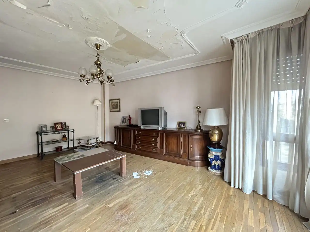 Sala de estar de Casa adosada en venta en Corella con Calefacción, Jardín privado y Terraza