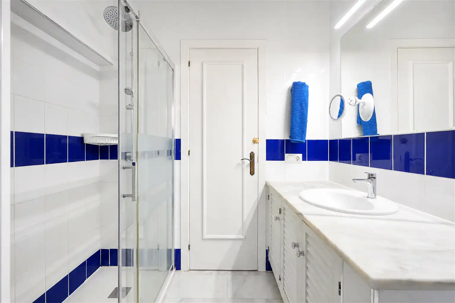 Bany de Casa o xalet en venda en Mijas amb Aire condicionat, Jardí privat i Terrassa
