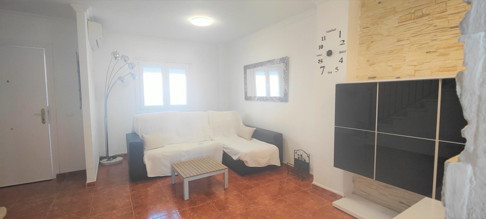Living room of Single-family semi-detached for sale in Torremolinos  with Air Conditioner, Terrace and Furnished