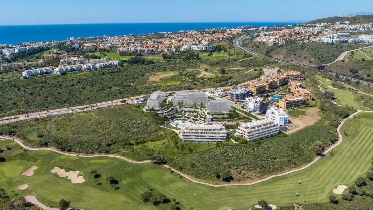 Vista exterior de Apartamento en venta en Mijas con Aire acondicionado, Terraza y Trastero