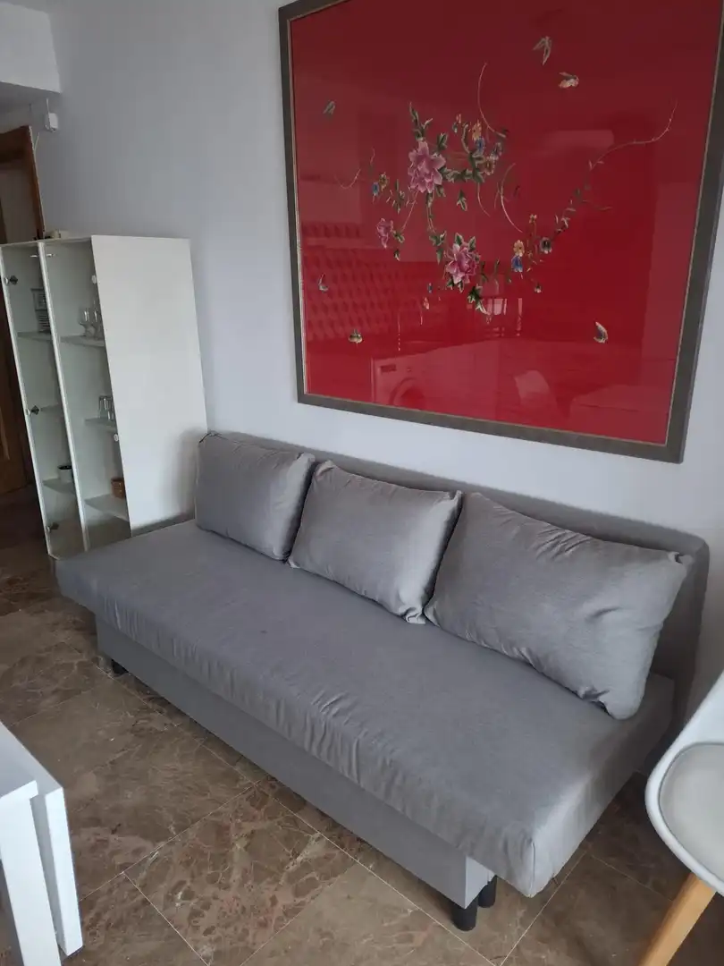 Sala de estar de Ático de alquiler en Valencia con Aire acondicionado, Calefacción y Terraza