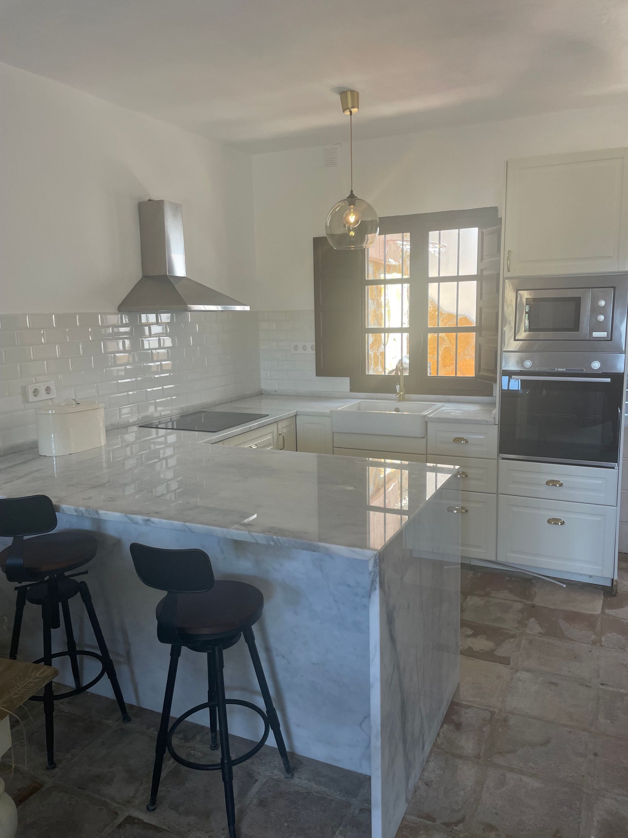 Cuina de Finca rústica en venda en Málaga Capital amb Terrassa