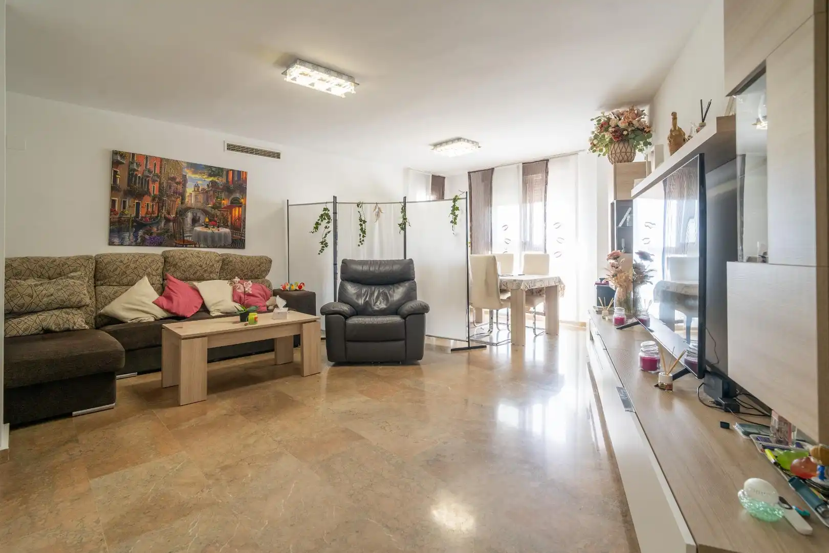 Sala de estar de Piso en venta en Paiporta con Aire acondicionado, Trastero y Balcón