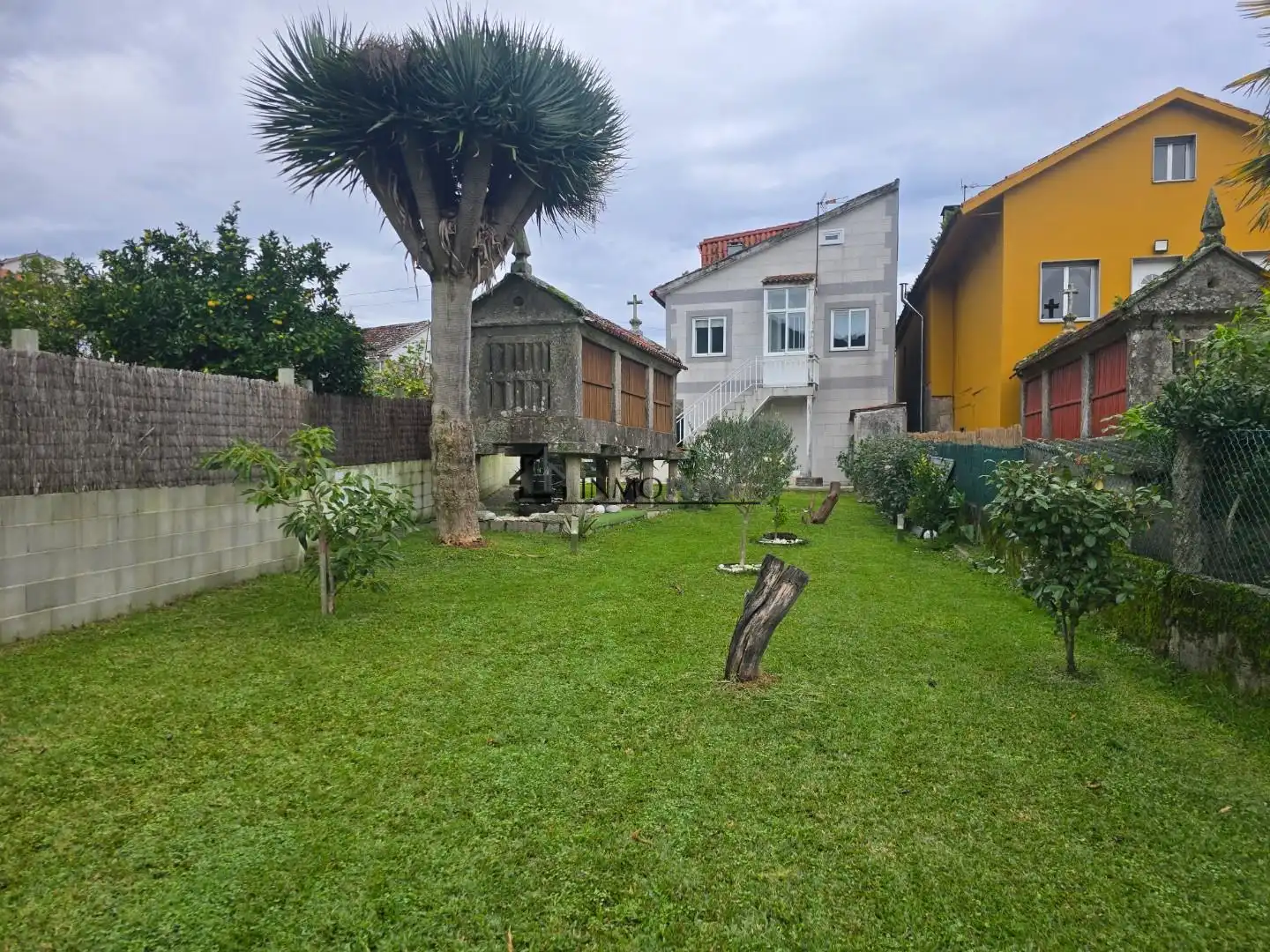 Jardín de Casa o chalet en venta en Poio con Jardín privado