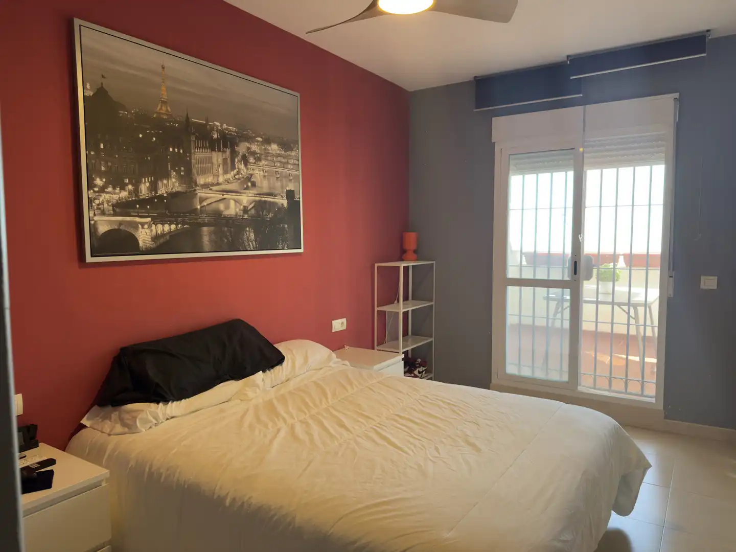 Bedroom of Apartments for rent in Benalmádena  with Air Conditioner, Terrace and Storage room