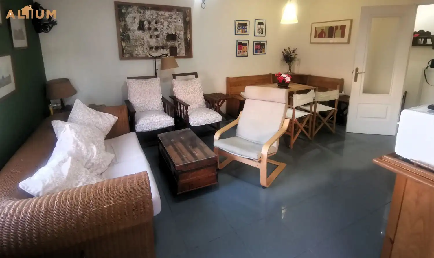 Living room of Flat for sale in Rota  with Air Conditioner, Terrace and Community pool