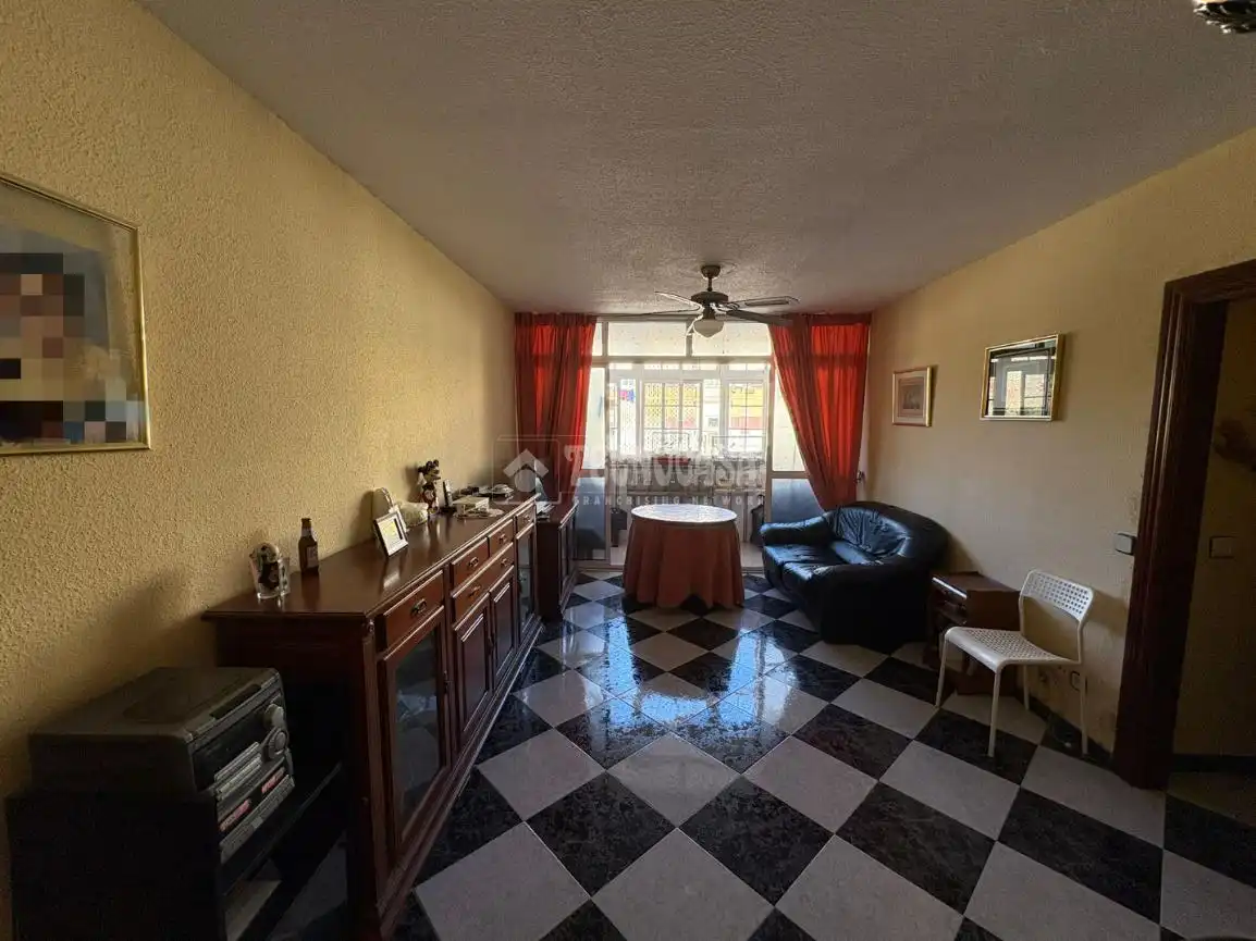 Sala d'estar de Pis en venda en Málaga Capital