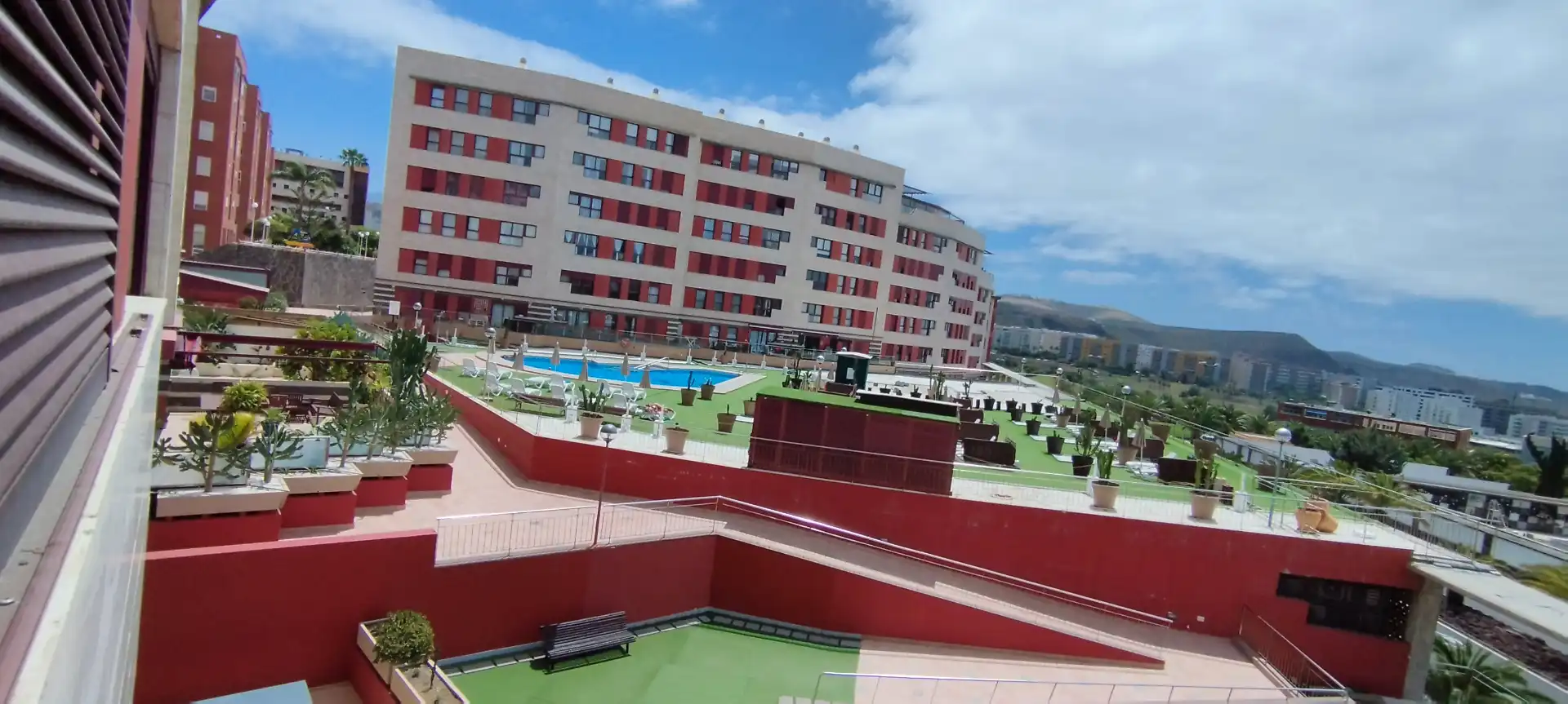 Vista exterior de Pis de lloguer en Las Palmas de Gran Canaria amb Traster, Moblat i Forn