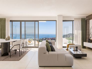 Apartament amb balcó en venda a Manilva Pueblo