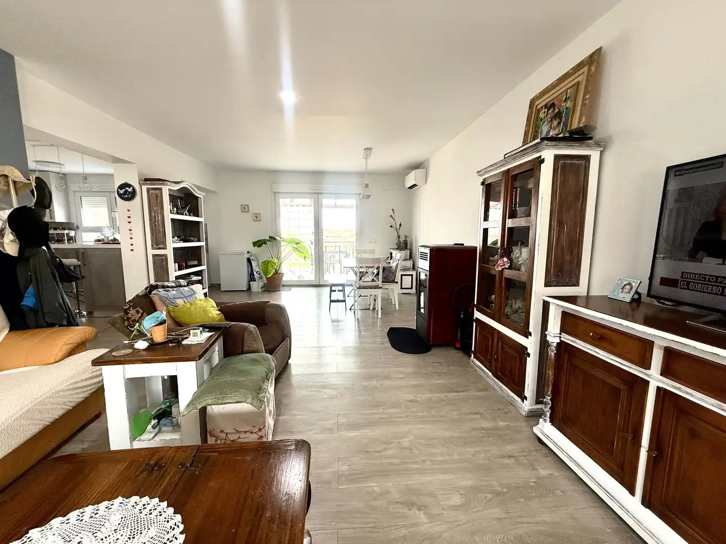 Sala de estar de Casa o chalet en venta en Villanueva de la Torre con Aire acondicionado, Calefacción y Terraza