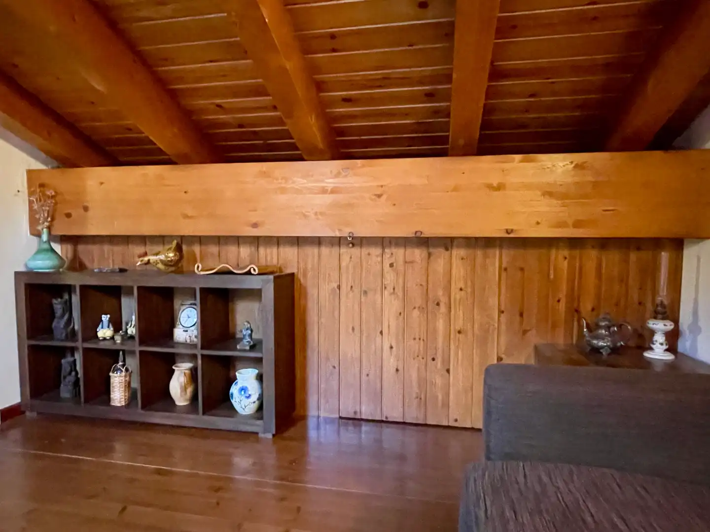 Living room of Duplexes for sale in Setcases  with Heating, Parquet flooring and Furnished