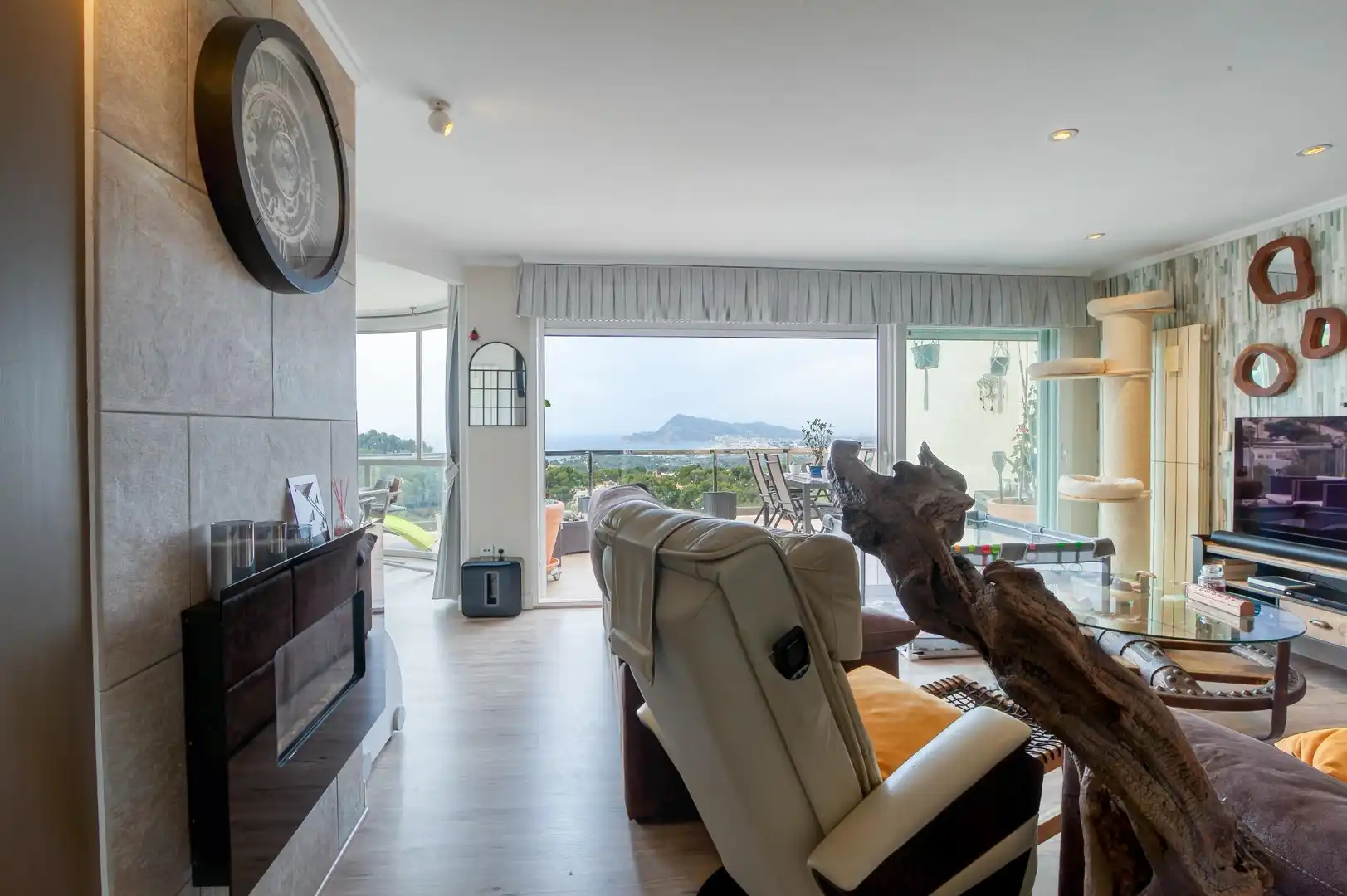 Sala de estar de Ático en venta en Altea con Aire acondicionado y Terraza