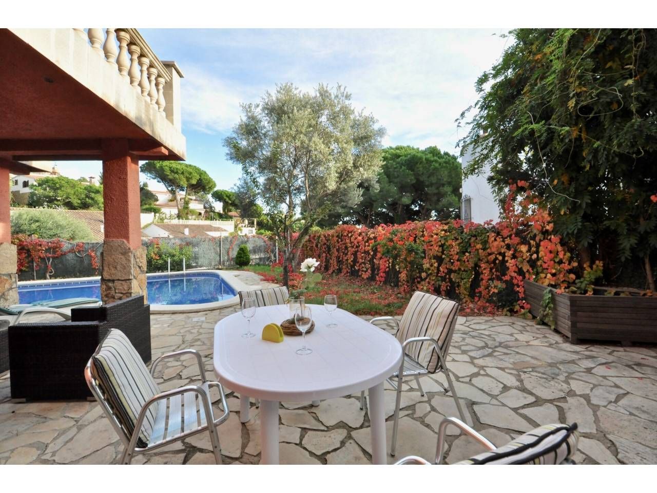 Jardí de Casa o xalet en venda en Lloret de Mar amb Calefacció, Jardí privat i Terrassa