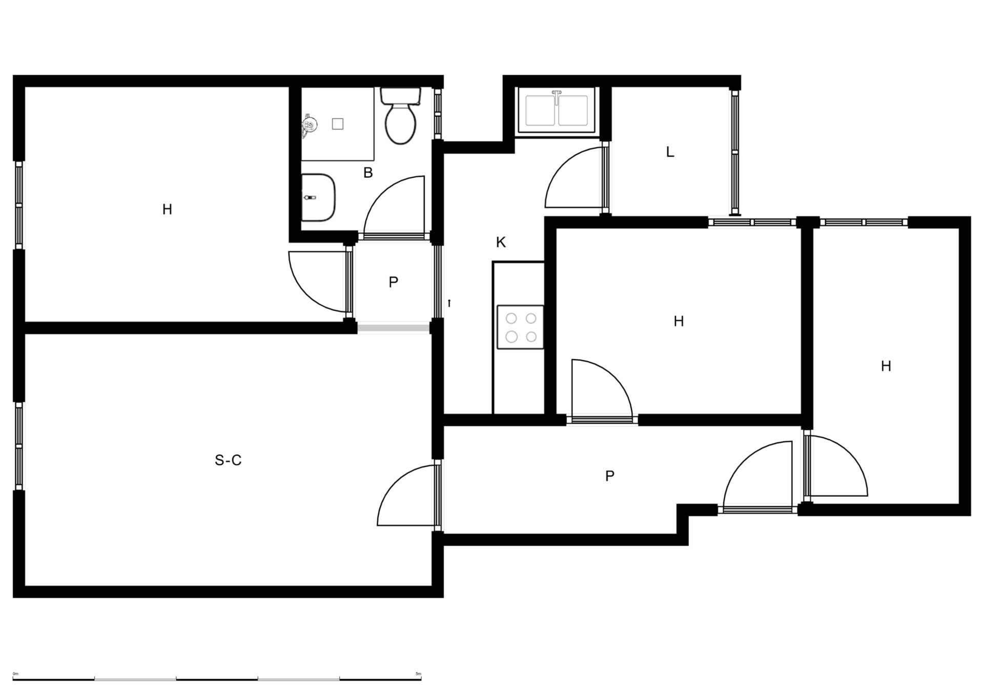 Piso en venta en L'Hospitalet de Llobregat con Horno