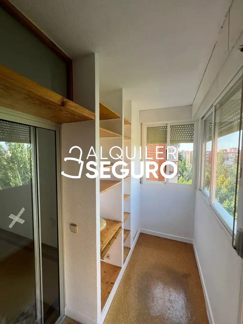Bedroom of Flat for rent in Madrid  with Heating and Terrace