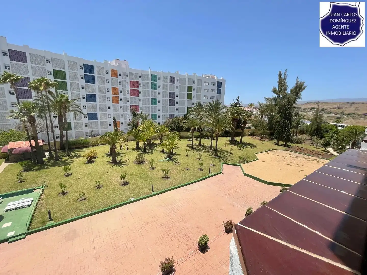 Vista exterior de Apartamento de alquiler en San Bartolomé de Tirajana con Terraza, Amueblado y Piscina comunitaria
