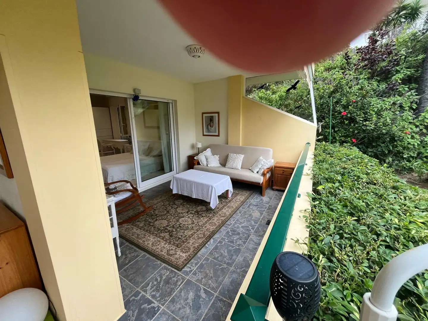 Terraza de Piso de alquiler en Puerto de la Cruz con Amueblado