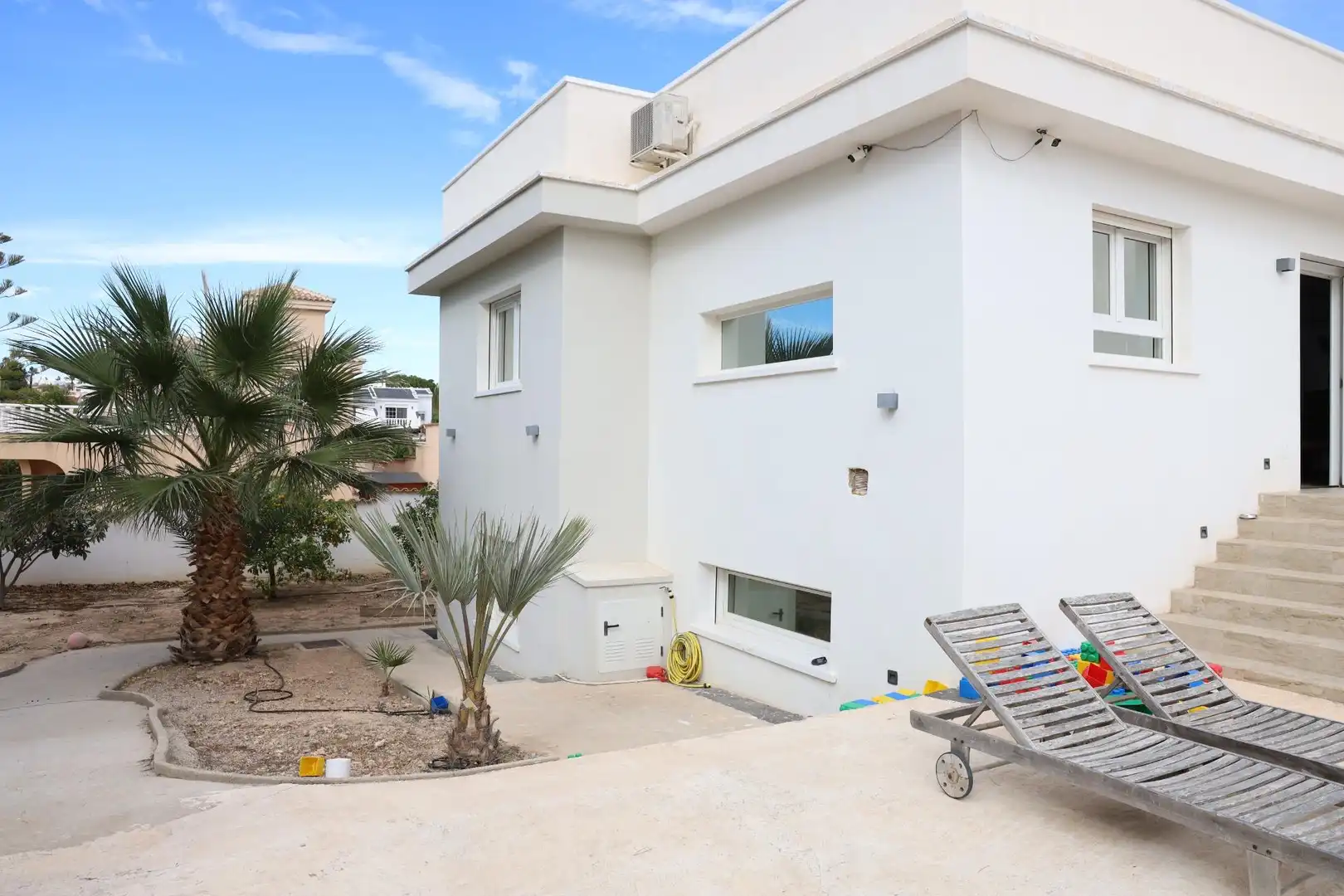 Vista exterior de Casa o xalet en venda en Rojales amb Piscina