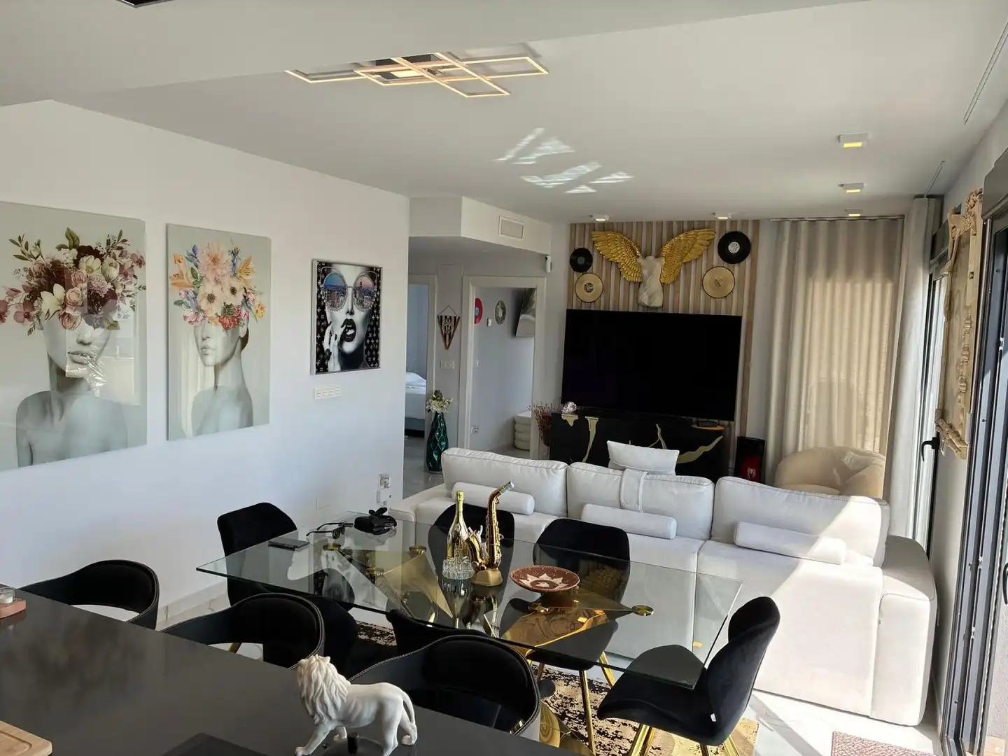 Living room of Flat for sale in Orihuela  with Heating and Swimming Pool