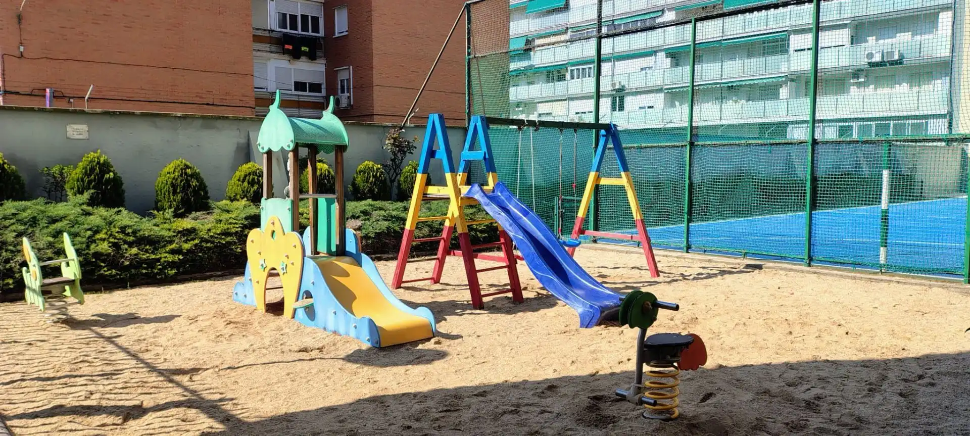 Parking of Flat for sale in Móstoles  with Heating, Terrace and Storage room