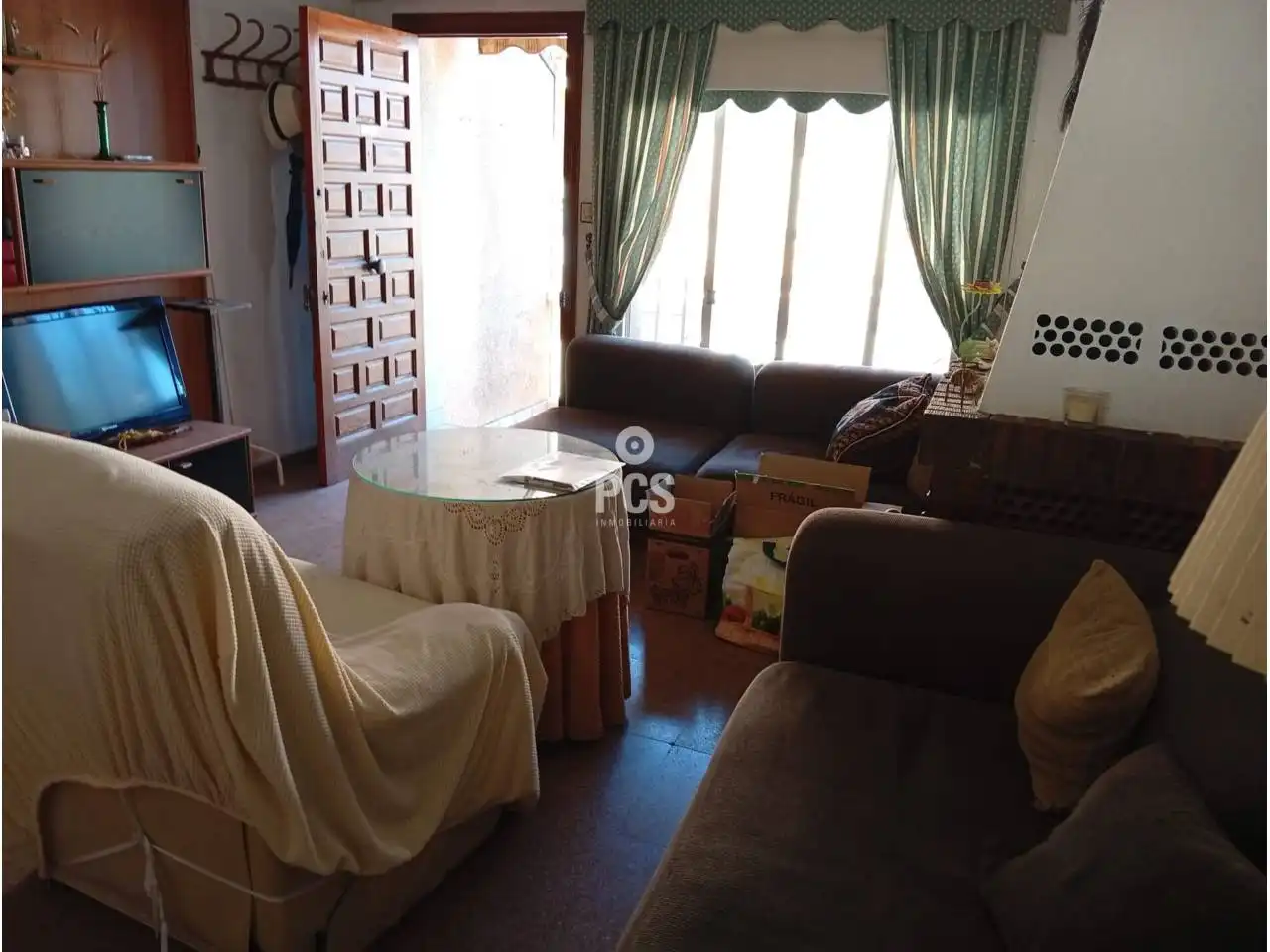 Sala de estar de Casa o chalet en venta en Mazarrón con Terraza