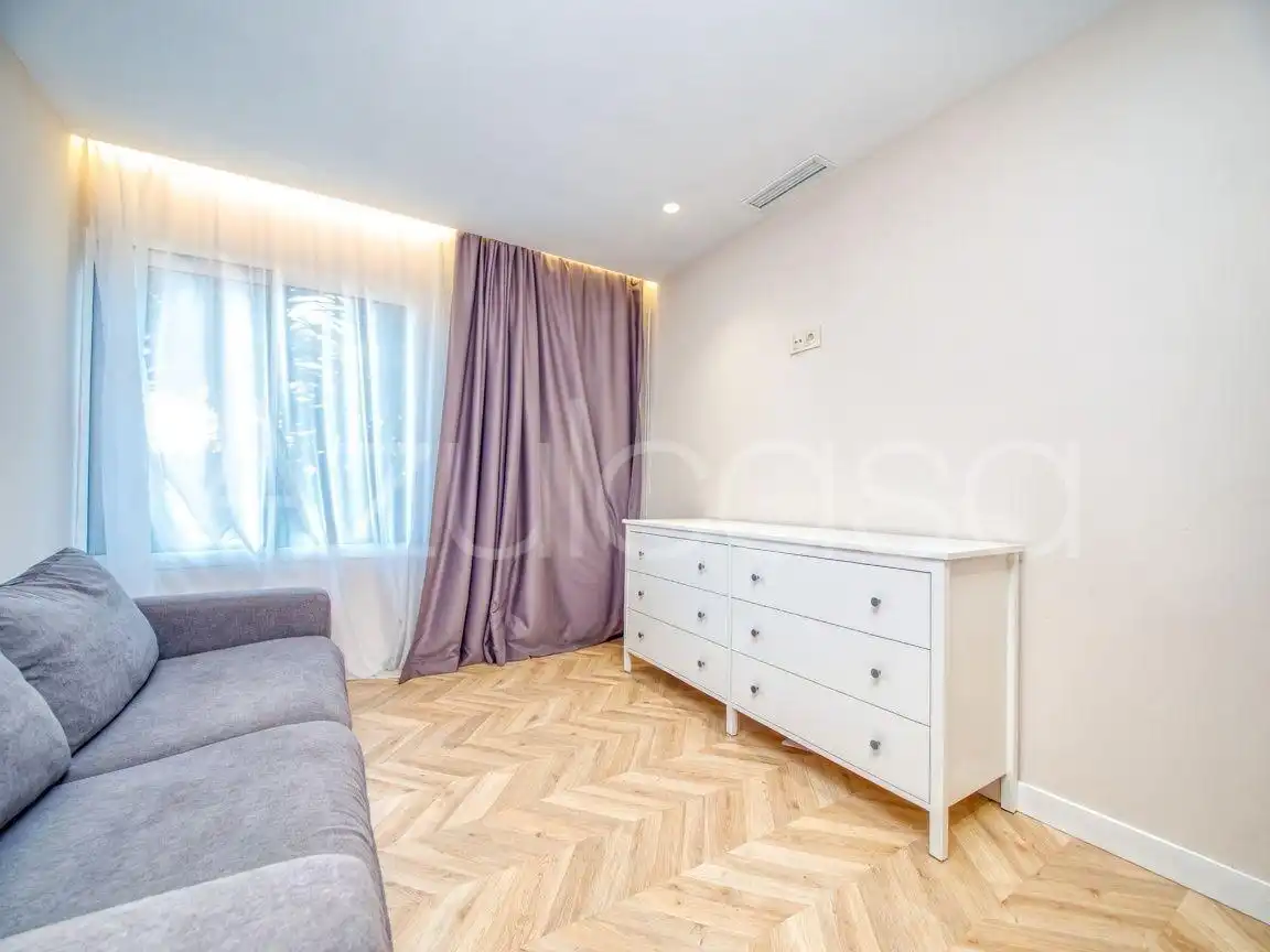 Sala d'estar de Casa o xalet en venda en Sant Joan d'Alacant amb Aire condicionat, Calefacció i Jardí privat