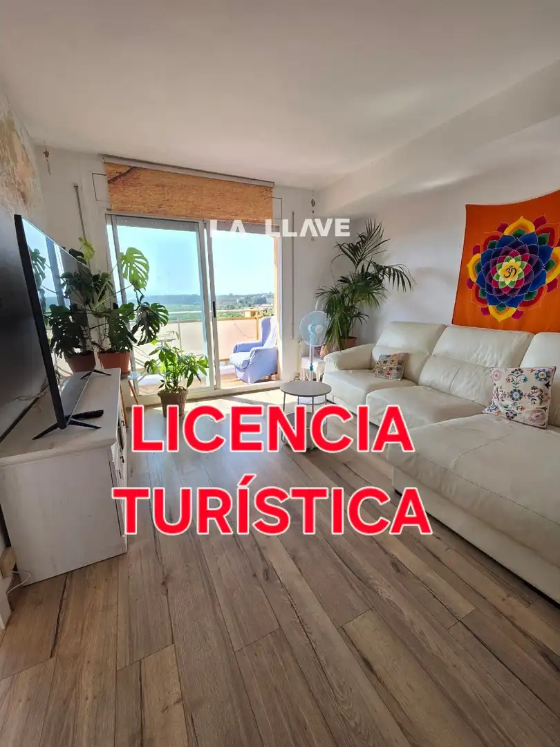 Vista exterior de Piso en venta en Blanes con Calefacción, Terraza y Piscina