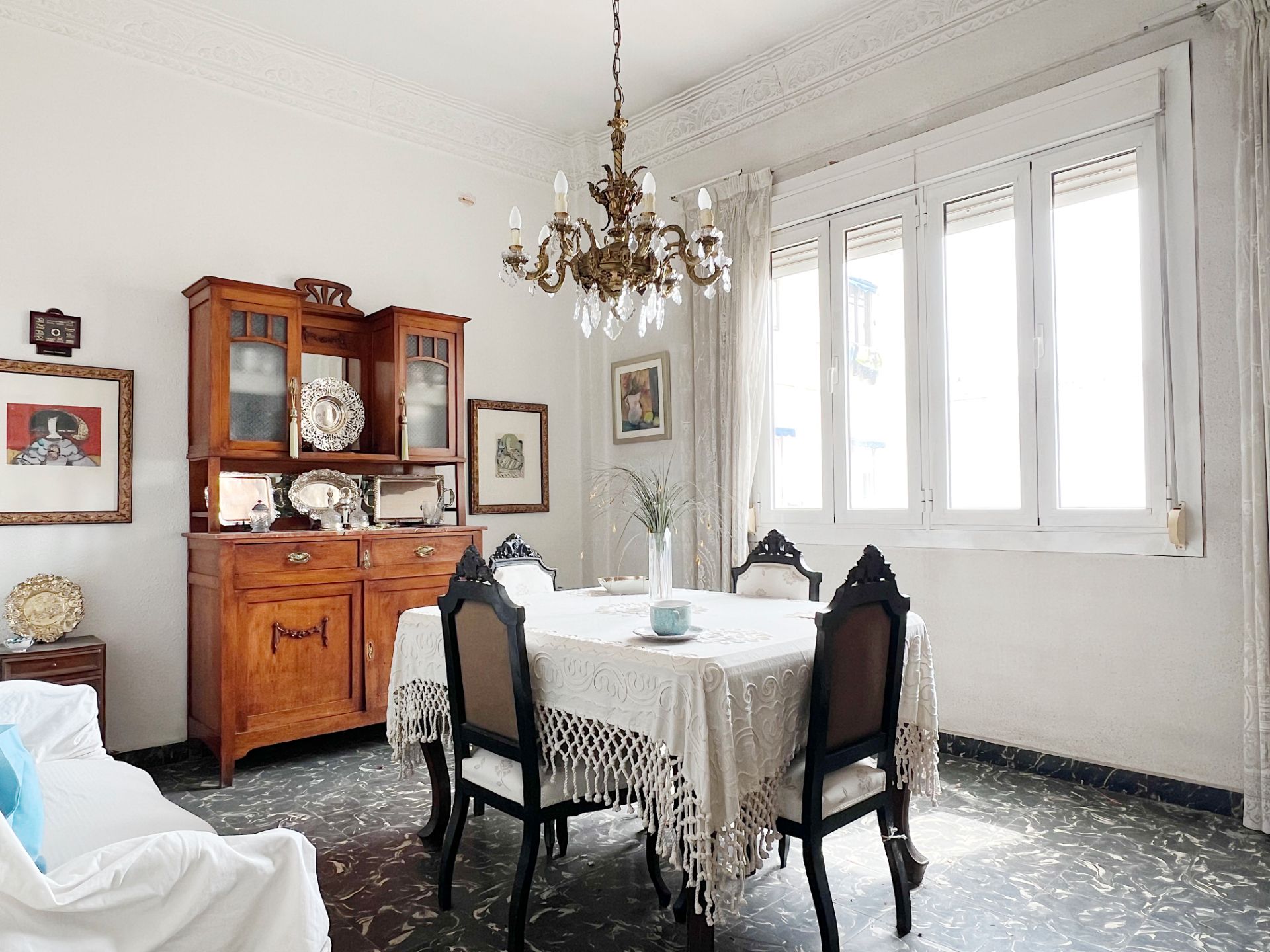 Menjador de Pis en venda en  Valencia Capital amb Moblat