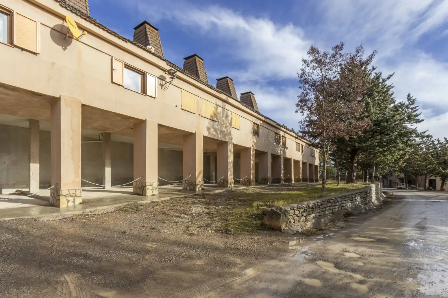 Exterior view of Flat for sale in Alcalá de la Selva  with Heating, Terrace and Storage room