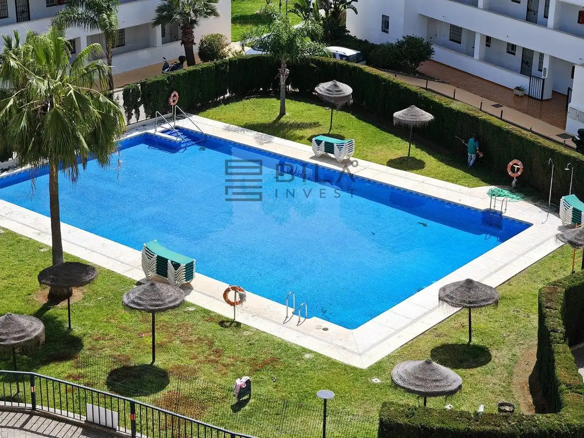 Piscina de Pis en venda en Mijas amb Piscina, Moblat i Piscina comunitària