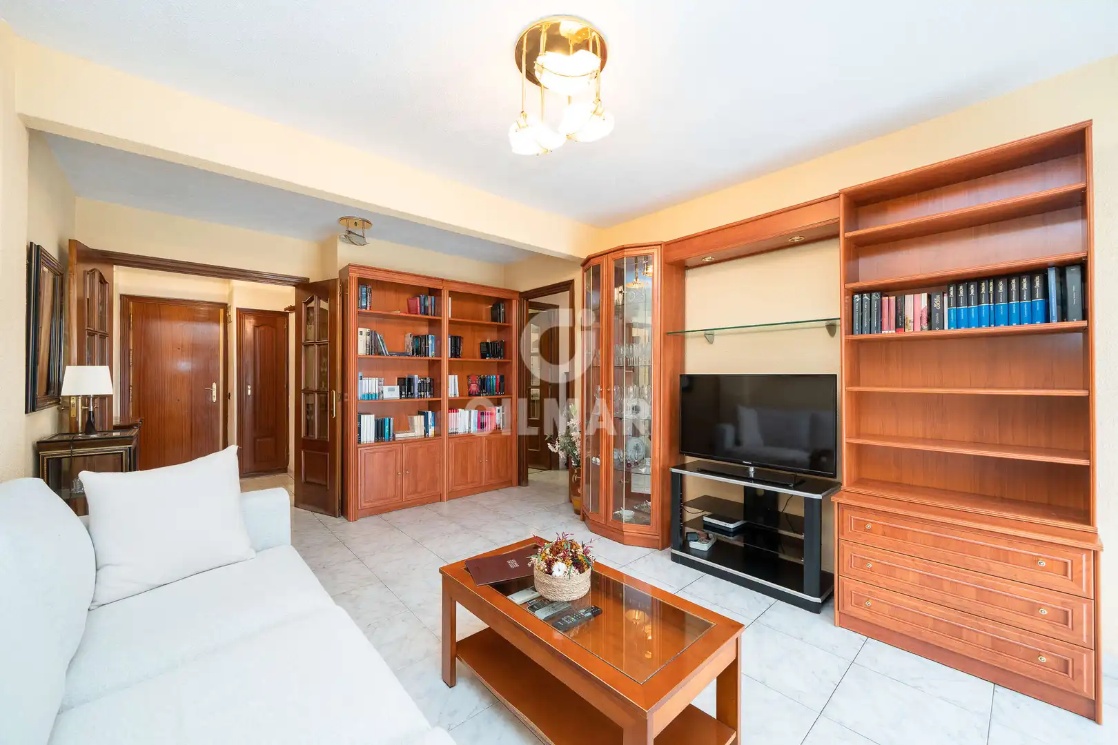 Sala de estar de Piso en venta en Madrid con Calefacción y Balcón