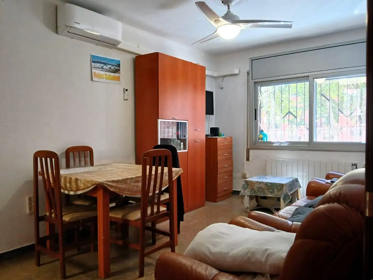Sala de estar de Piso en venta en Sabadell con Aire acondicionado y Calefacción