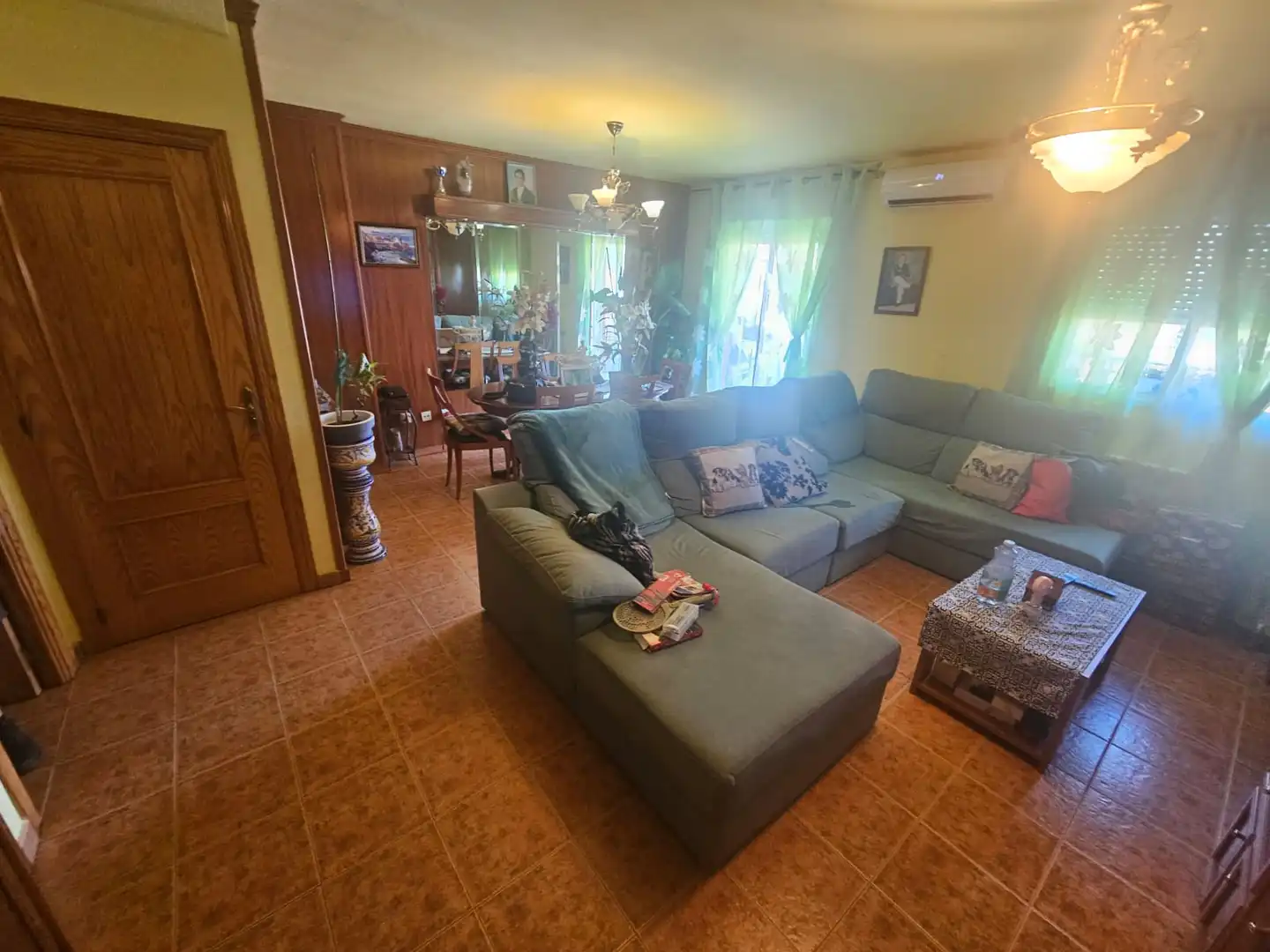 Living room of Houses for sale in Villanueva de la Torre  with Air Conditioner, Heating and Private garden