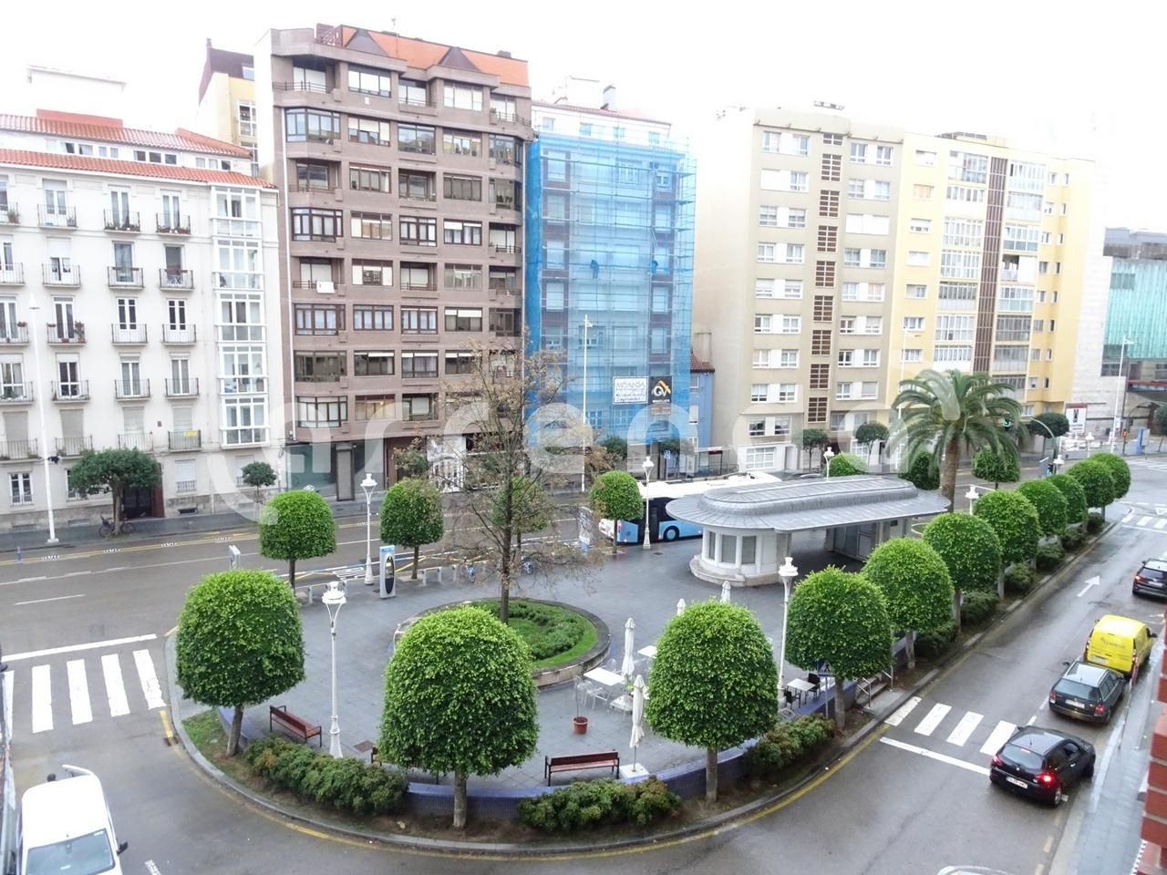 Vista exterior de Pis de lloguer en Santander amb Calefacció, Moblat i Balcó