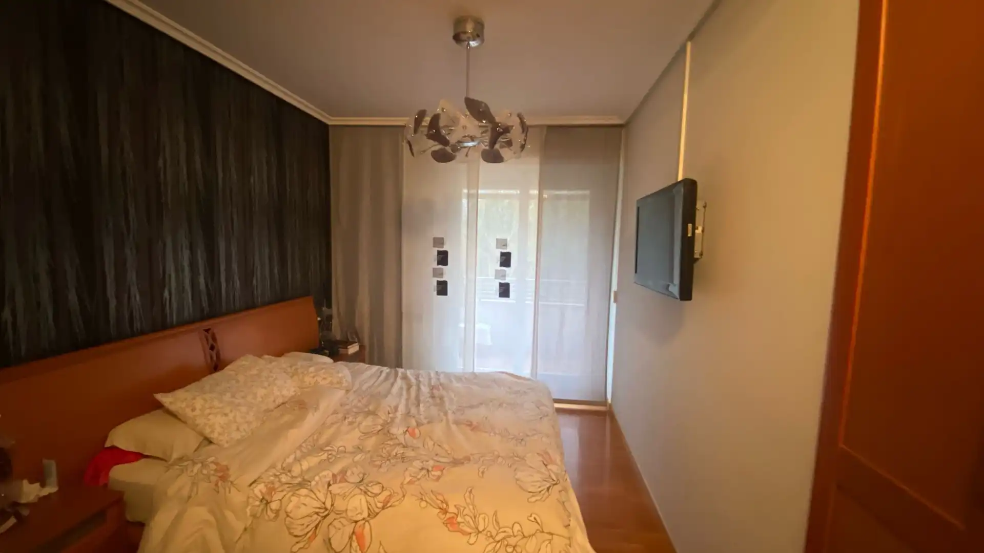 Schlafzimmer von Wohnung zum Verkauf in  Logroño mit Heizung, Parkett und Terrasse