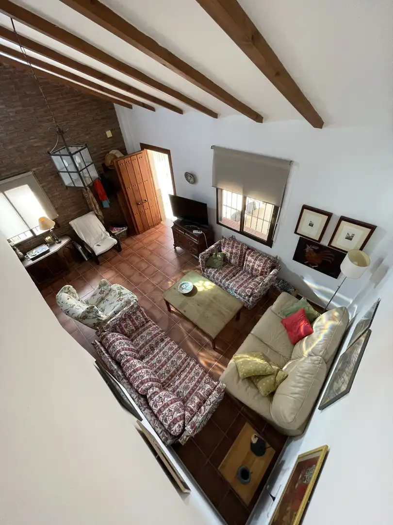 Sala d'estar de Finca rústica en venda en Salobreña amb Piscina
