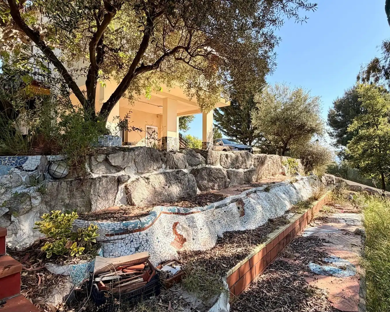 Terraza de Casa o chalet en venta en Bigues i Riells del Fai con Calefacción, Jardín privado y Terraza