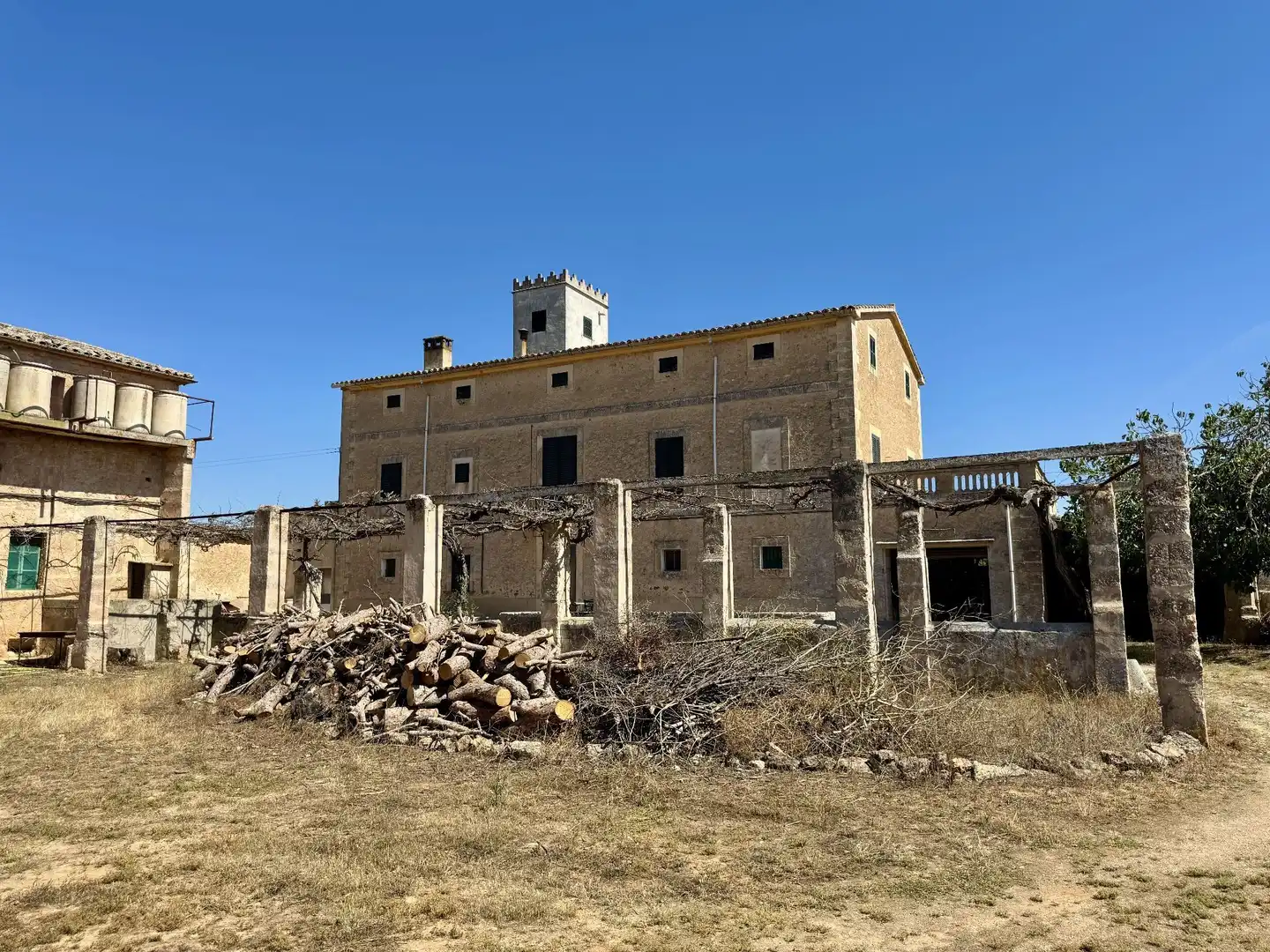 Vista exterior de Finca rústica en venta en Algaida con Jardín privado
