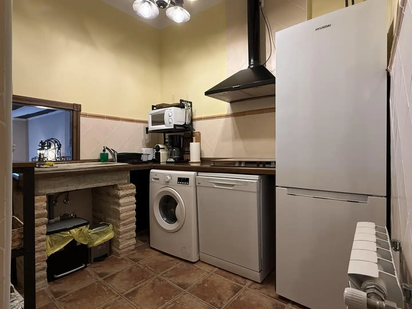 Cocina de Finca rústica en venta en Auñón con Terraza, Amueblado y Balcón