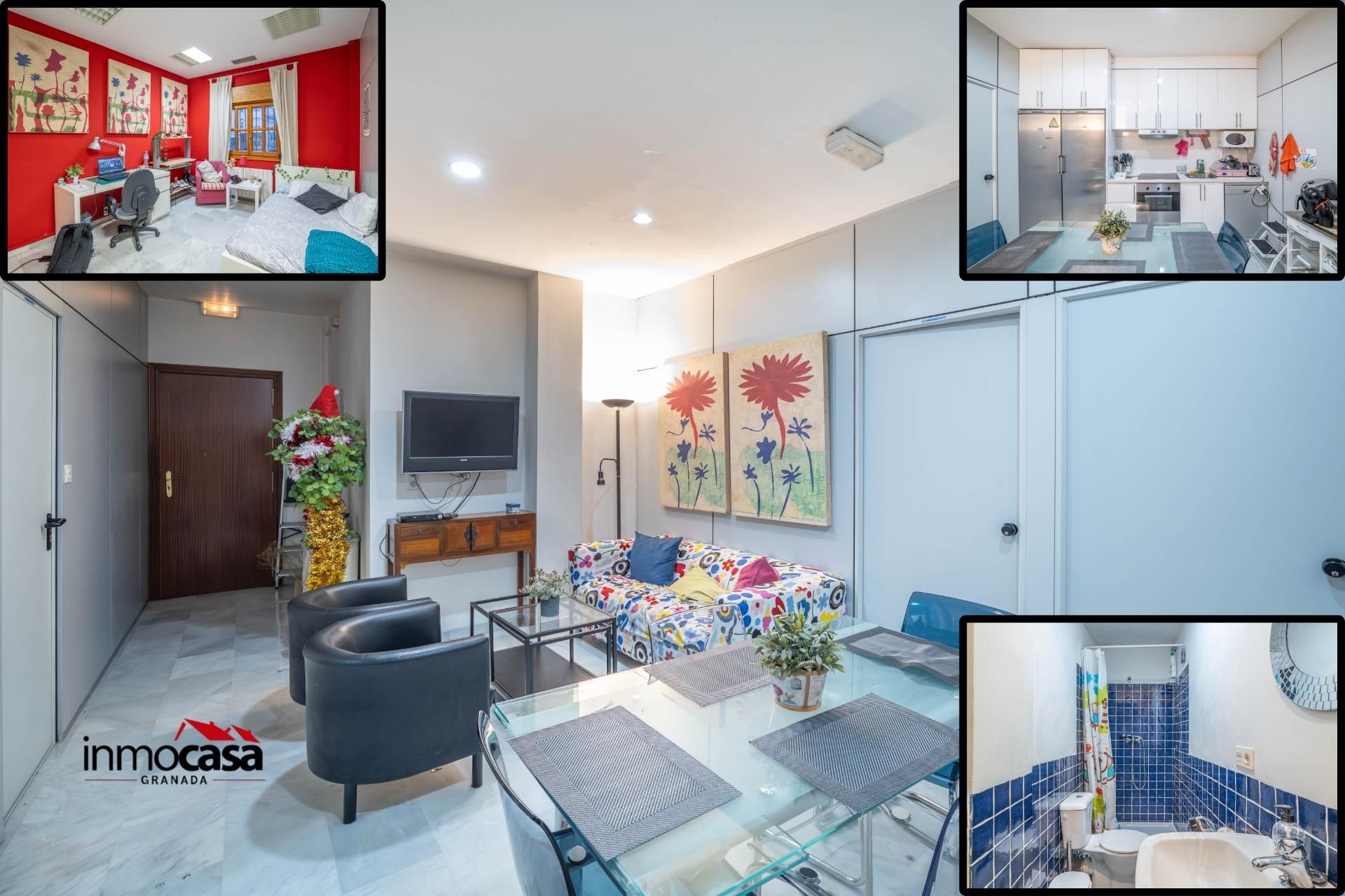 Sala d'estar de Pis en venda en  Granada Capital