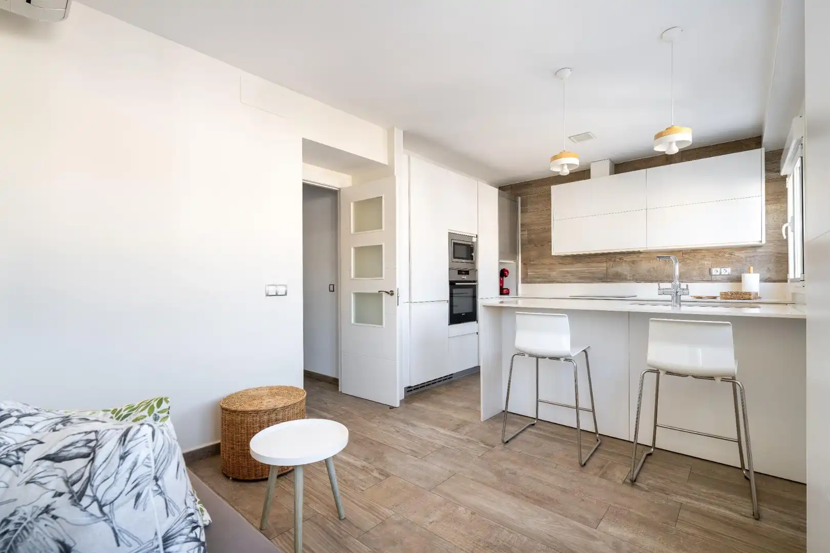 Cocina de Piso de alquiler en Almería con Aire acondicionado, Terraza y Amueblado