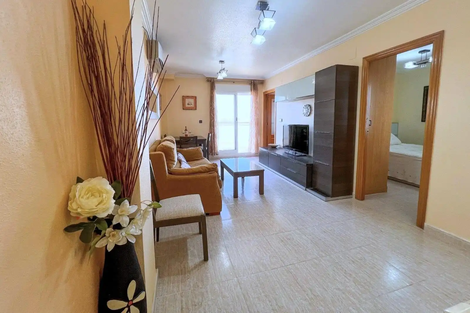 Sala d'estar de Àtic en venda en Torrevieja amb Aire condicionat, Calefacció i Terrassa