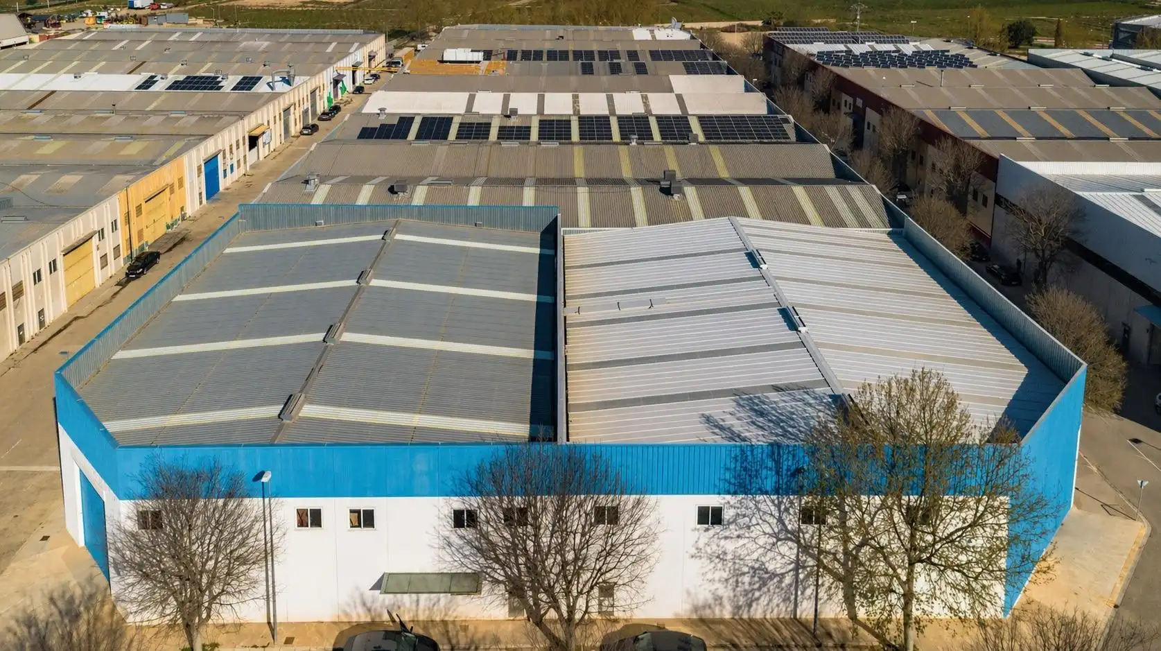 Vista exterior de Nave industrial en venta en L'Alcúdia